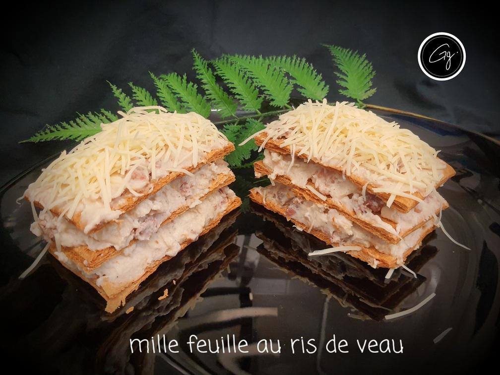 Mille feuille ris de veau